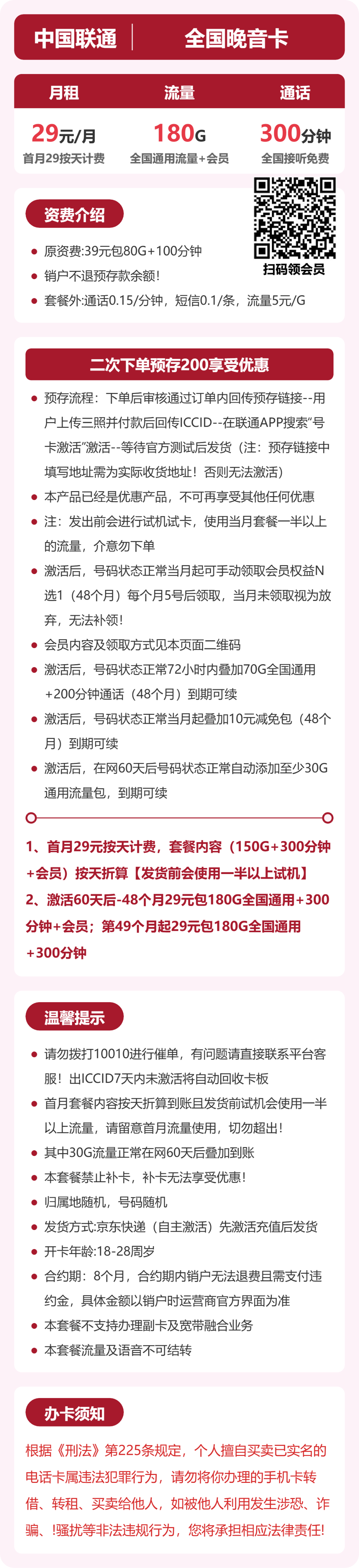 54591-联通全国晚音卡详情图
